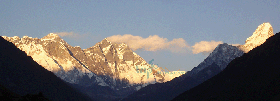 Everest view from from Namche Bazar