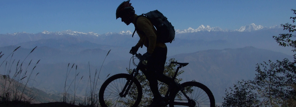 Kathmandu Valley Biking. 